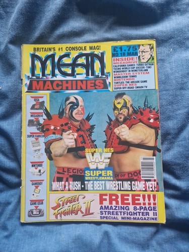 Mean machines magazine issue - mean,