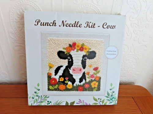 Divante punch needle kit - kit, cow