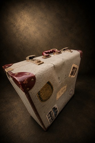 Rare vintage travel - rare, suitcase