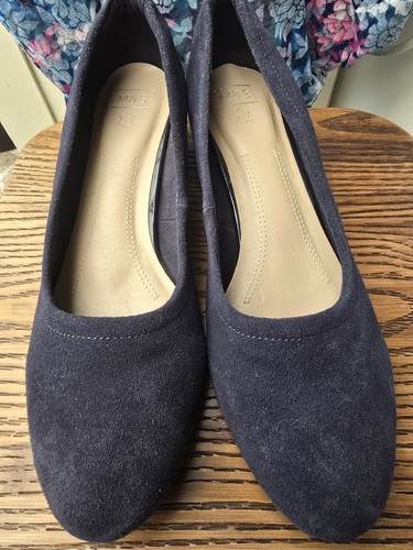 Size wide fit - navy, blue