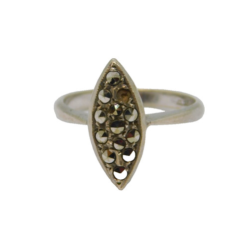 Sterling silver marcasite art - sterling,