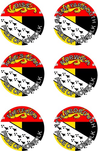 Various norfolk pride - norfolk,