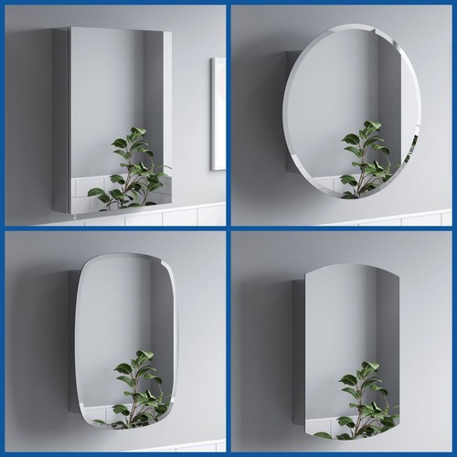 Bathroom single door - door, mirror
