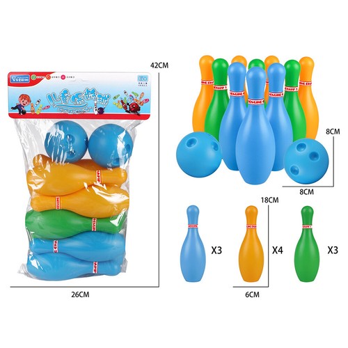 Kids bowling set indoor - kids,