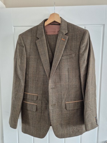 Mens slaters tweed - slaters, brown