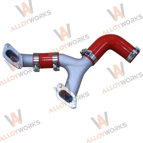Aluminum intercooler pipe - aluminum,