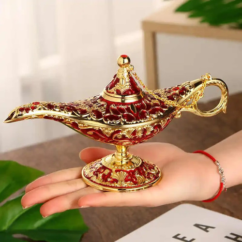 Vintage aladdin magic lamp - magic,