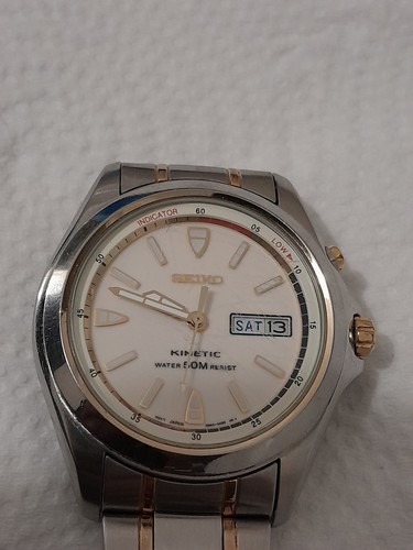 Gents seiko kinetic watch - gents,