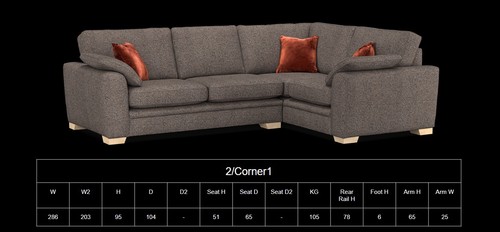 Sofology chiltern corner 1 - sofology, 2/corner/1