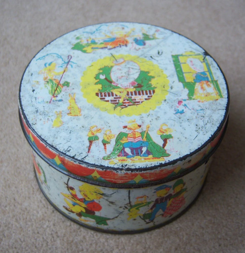 Vintage wilkin toffee tin - wilkin,