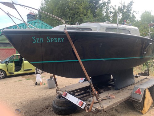 Foot sailing boat with - 18,