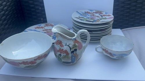 Antique porcelain tea - antique,