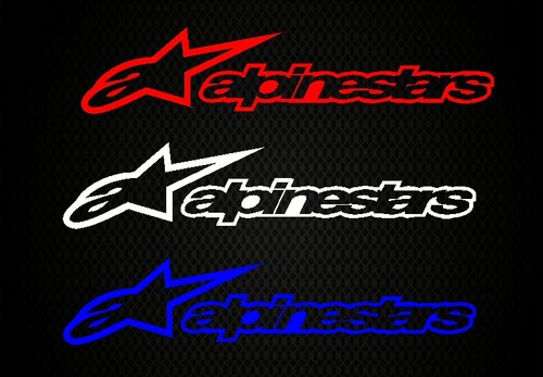 Alpine stars decals - (2),