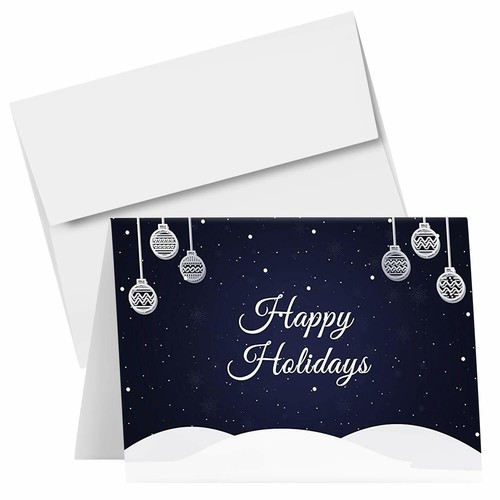 Happy holidays blue - happy,