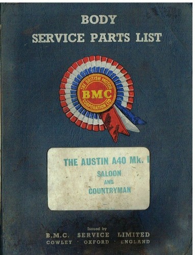 Austin a40 mk2 farina - a40, saloon