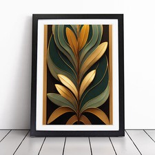 Art deco leaves - deco,