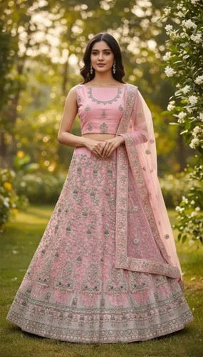 Pink lehenga choli bollywood - choli,