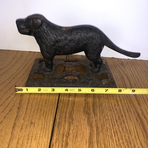Vintage cast iron - vintage, dog