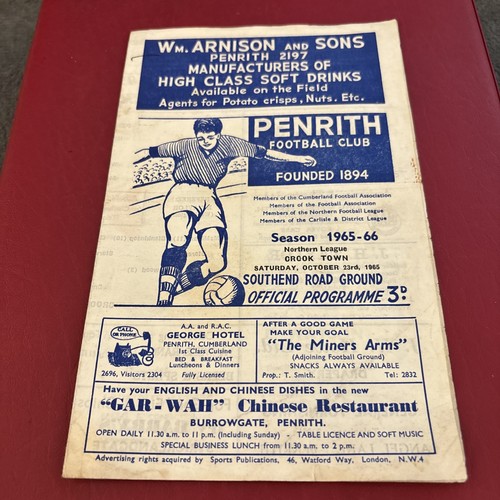 Penrith crook 1965 66 - v,