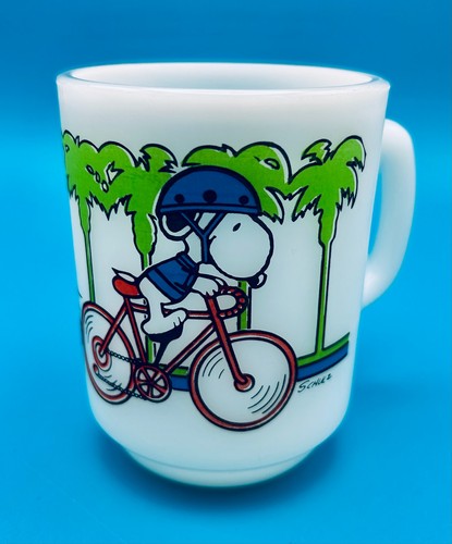 Vintage anchor hocking snoopy - hocking,