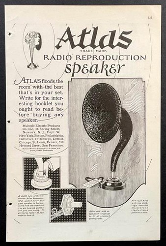 Atlas radio reproduction - atlas,