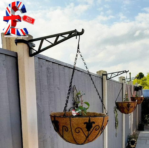 Hanging basket brackets - hanging, for