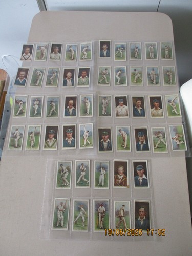 Wills cricketers 1928 - cricketers,