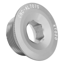 Pack solid aluminum crank - aluminum,