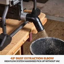 Angled dust extraction port - dust,