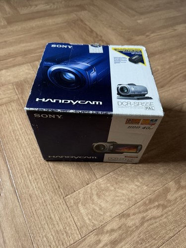 Box only sony dcr sr55e - box,