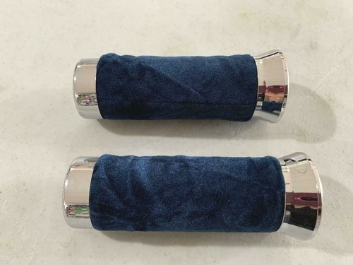 Custom bicycle grips - grips, blue