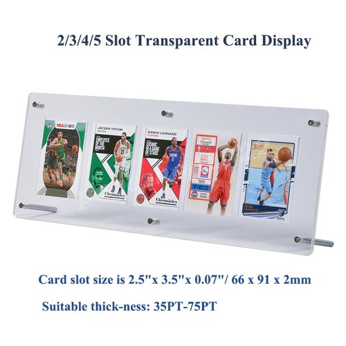 75pt clear standard card - clear,