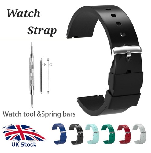 Soft silicone rubber watch - silicone,