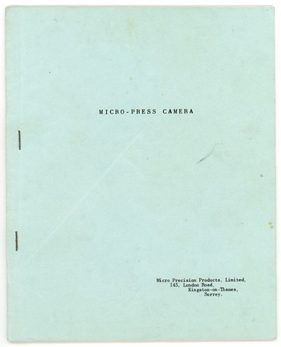 Mpp micro press instruction - press,