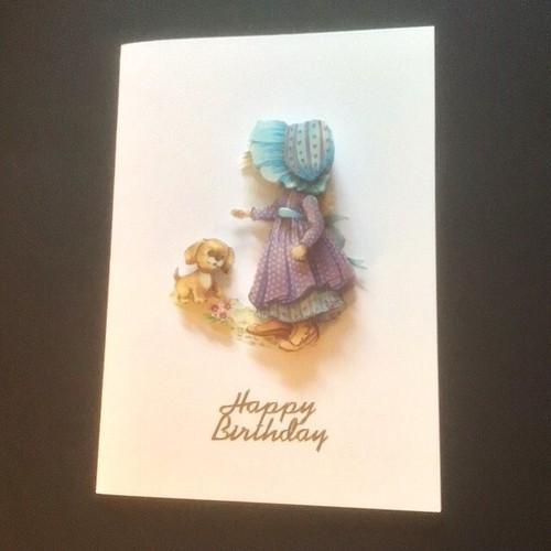Blank tole decoupage card - decoupage, 3d
