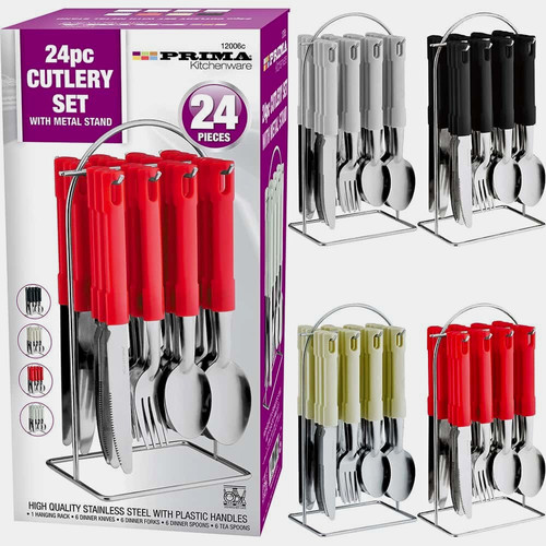Prima 24pc cutlery - cutlery, &