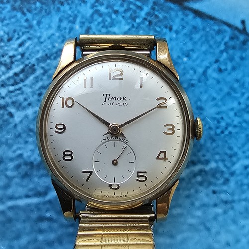 Vintage solid gold timor - gold,