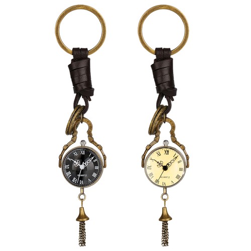 Retro steampunk quartz pocket - retro,