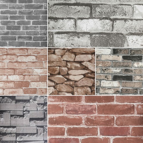 Realistic vintage brick - 3d,