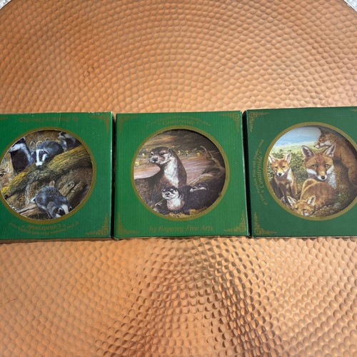 Porcelain plate with display - with,