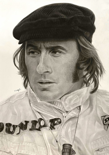 Charcoal drawing jackie - a2,