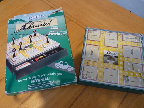 Vintage travel cluedo 1994