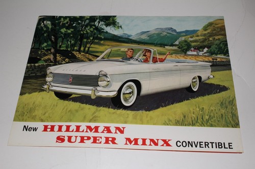 1962 hillman super minx - hillman,