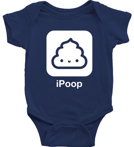 Funny poop baby bodysuit - baby,