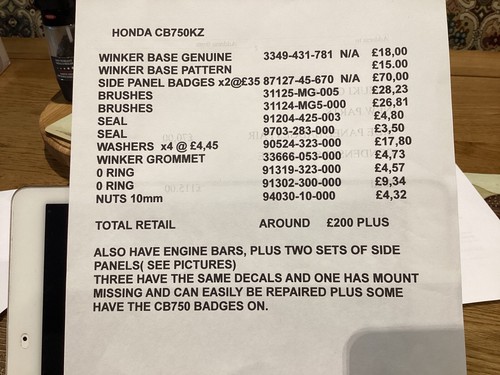 Honda cb750 new - cb750, used