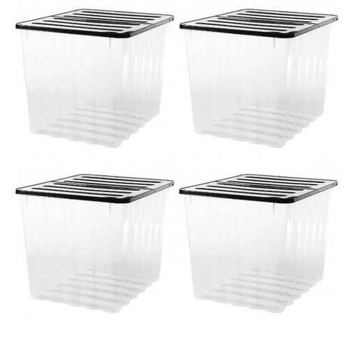 Plastic storage boxes - 4, x