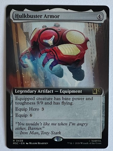 Mtg hulkbuster armor ext - hulkbuster,