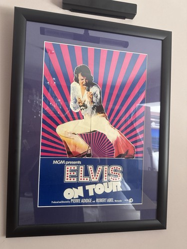 Elvis tour movie poster - elvis, on