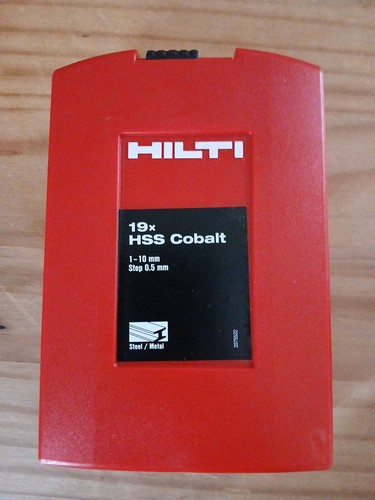 Hilti 19x hss cobalt 10mm - 19x,