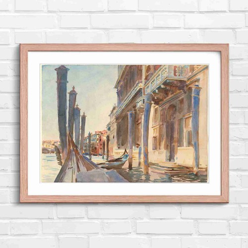 Venetian canal artistry with - venetian,